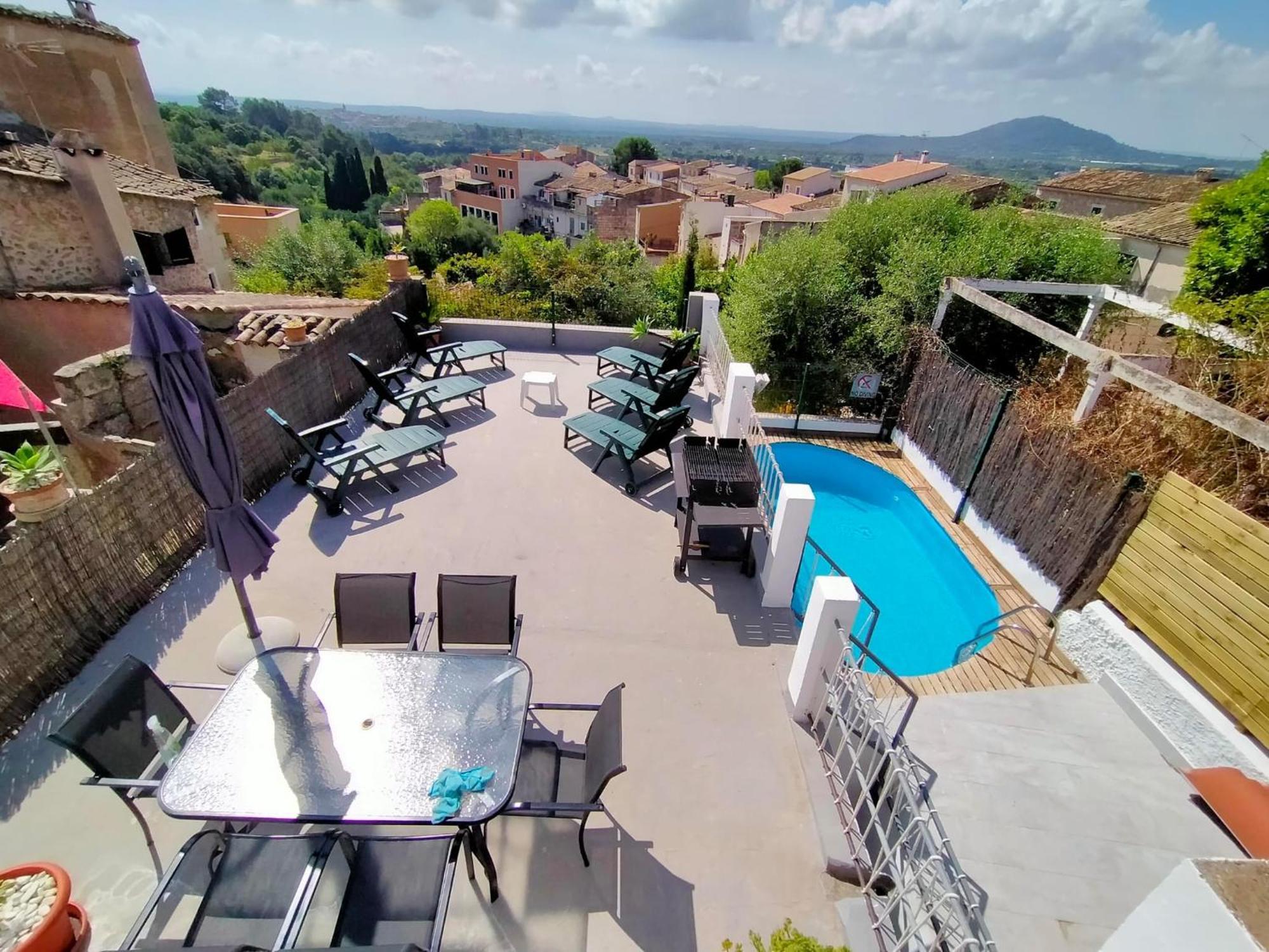 Villa Son MASSANET, con piscina y fantásticas vistas Campanet Exterior foto