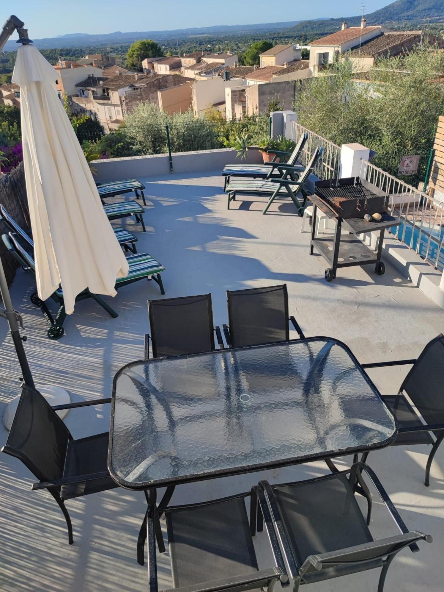Villa Son MASSANET, con piscina y fantásticas vistas Campanet Exterior foto